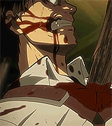  Eren + blood. 