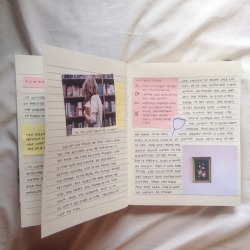 deshanoir:  new pages of my journal🌾 /