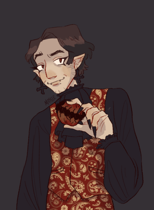 Up And Adam But With The More Fanon Design Bc My Old Drawing Of Him Was Not Great Shdhfhha