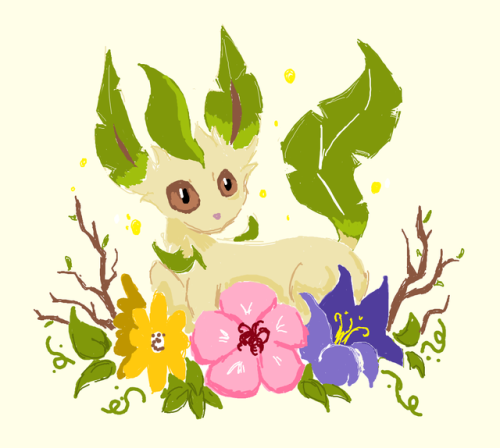 blithe-abomination:Leafeon