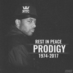 tharealsinister:‪#RIPprodigy 🙏🙏🙏 ‬ ‪Hip Hop lost another legend. ‬