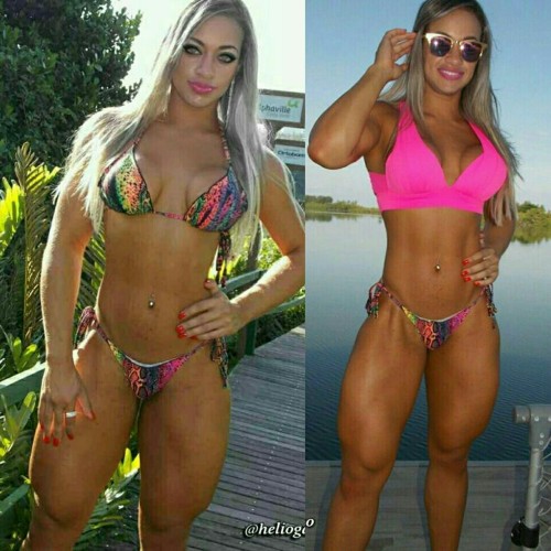 lift24-7everyday:  Adriane Xenon @adrianexenon22  #TattedUp #superfitchick #fitnessfreaks #fitnessmodel #quadsquad #quadzilla #shesquatsbro #braziliangirl #fitbrazil   mad quads