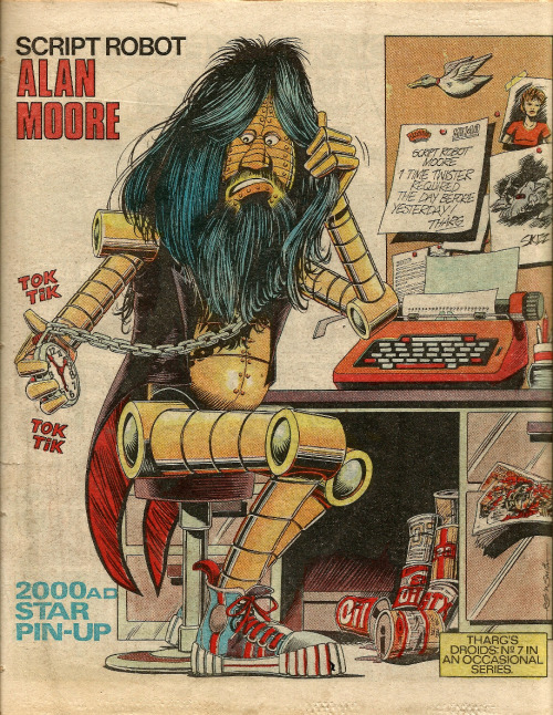 Sex Pin-up from 2000AD Prog 322 (June 1983). pictures