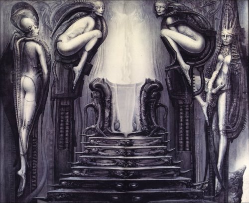 thusreluctant:Passage Temple (The Way of the Magician) by H.R. Giger