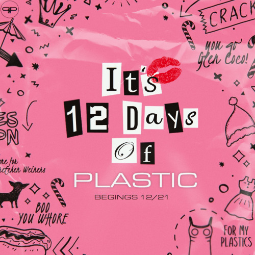 12 Days of Plastic  (Day 1) 12 Days of Christmas is here Plastics! I&rsquo;ve worked super 