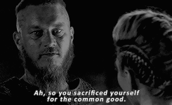 itsthatunique: R: How is the settlement?L: It’s working. We have planted the first crop. King Ecbert gave us a new plow, and always       assured us of his protection.