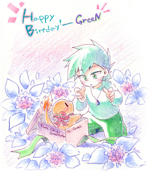 kipam:  [ Green +   Charmander ] 11.22 Spe Green   birthday   