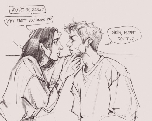 Sirius & Remus From Not Another Band Au
