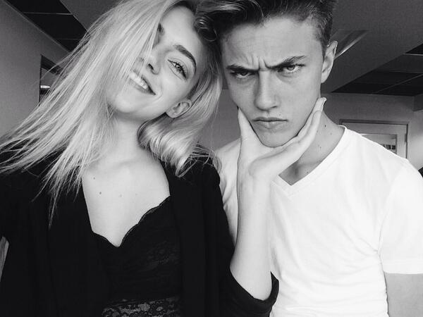 luckybsmith:pyper america &amp; lucky blue smith