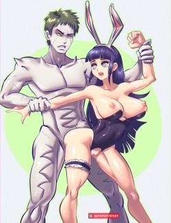 supersatansister:  Bunny Outfit Hinata x