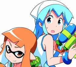 nelnel-chan:  Splatoon and SquidGirl collaboration