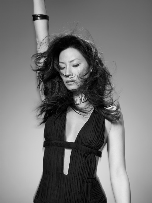 lostpolaroids:Lucy Liu photographed for Angeleno: March 1, 2006