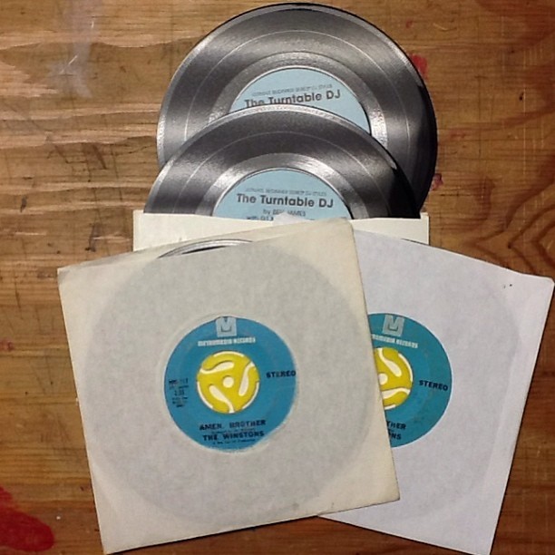 olympicvinyl:  Wanna be a DJ? #vinyl #records #djtime #essentials #45s