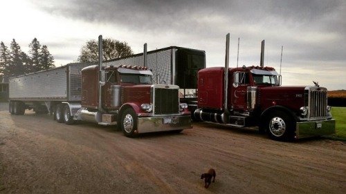 It&rsquo;s not often we&rsquo;re home at the same time with two clean trucks- but I caught h