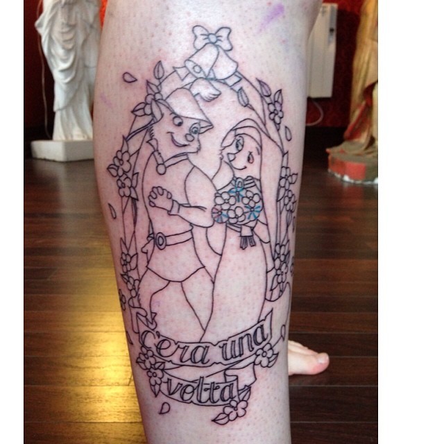 BippityBoppityBitch  on Twitter MagnumTattoo Ahhh  Man I love Disneys Robin Hood Stunning tattoo  Twitter