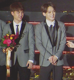exoxoolf: beautiful chensoo moment during SMA15 