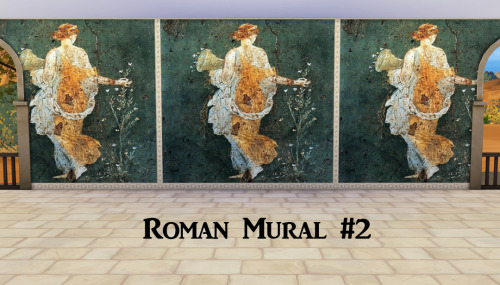 4 Mural Wallpapers for the Ancient Rome & The Early Civilization Stage of the History ChallengeAlthough I’m not doing ancient Greece or Rome in my history challenge I’m currently building a villa in those styles which needed some more frescoes so I...