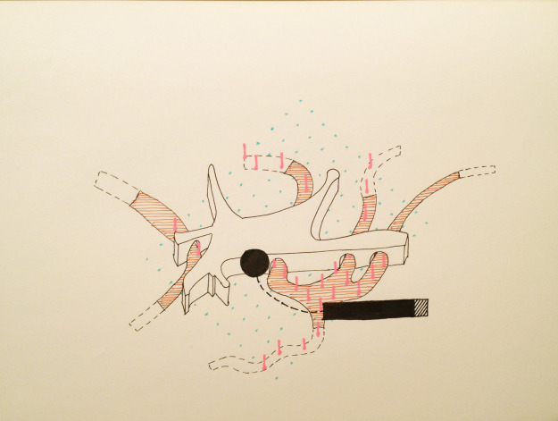space-oddities:  Pointless Diagrams by Josh Lewandowski