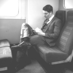 lordofcrisps:  An odd mix of old fashioned, modern, elegant and grotty surroundings. I didn’t  get  to  stare, he disembarked fairly soon after I  got on.