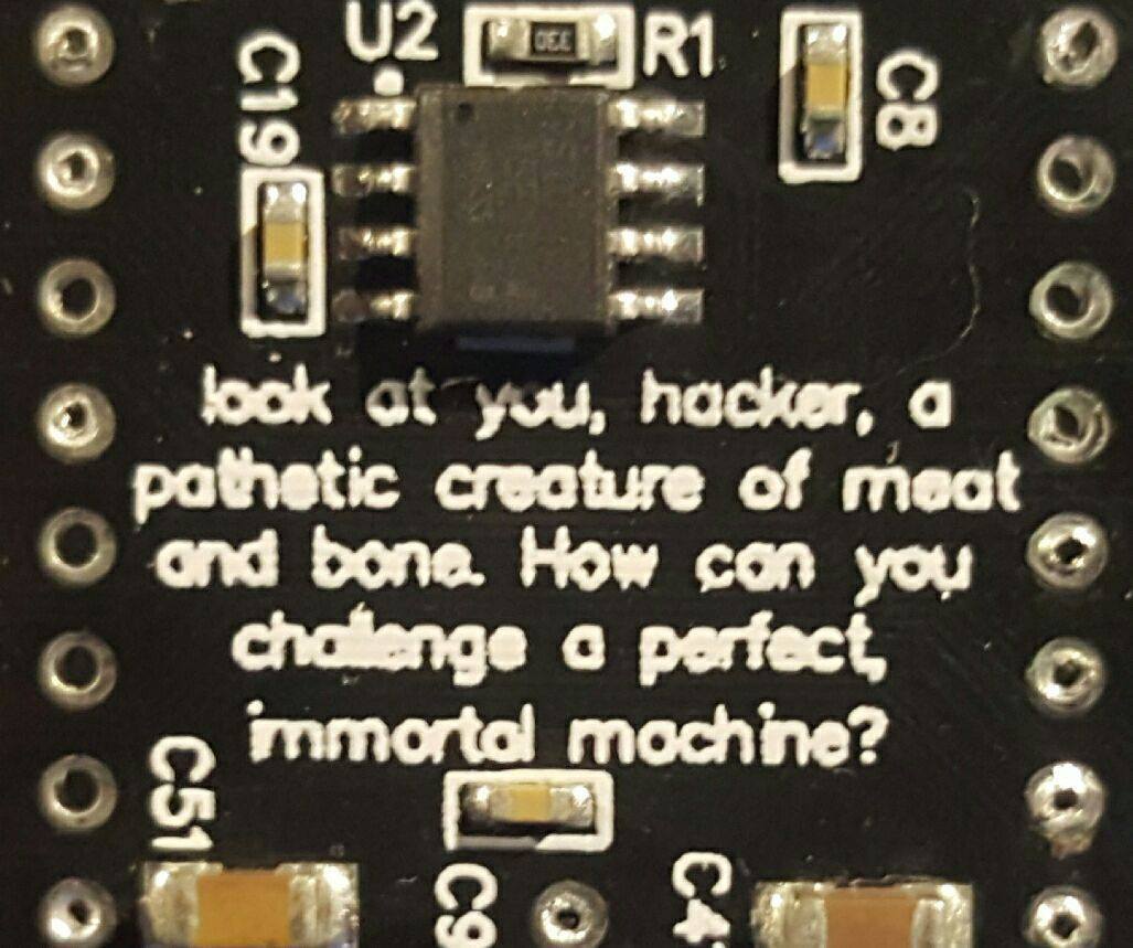 hauntedcephalopod:starshadowx2:Look at you, hacker, a pathetic creature of meat and