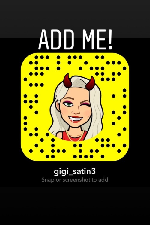 Add me on my free teaser account gigi _satin3 and ask me about my xxx rated Premium account 