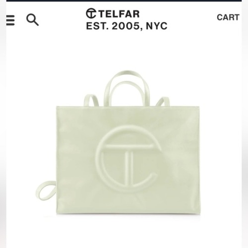 Telfar Large Glue Shopping Bag NWT