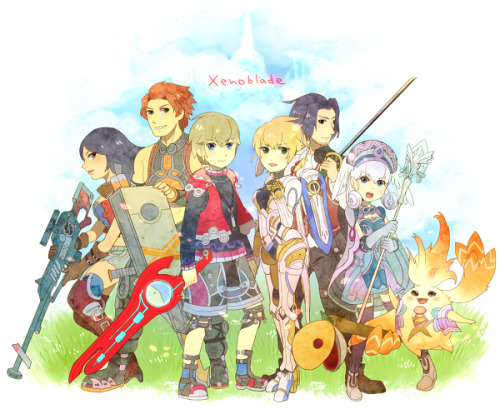 monado-barrette:  Xenoblade