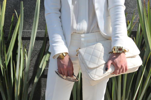 Chanel Bag/Michael Kors Bracelet/ Dolce & Gabbana Sunglasses