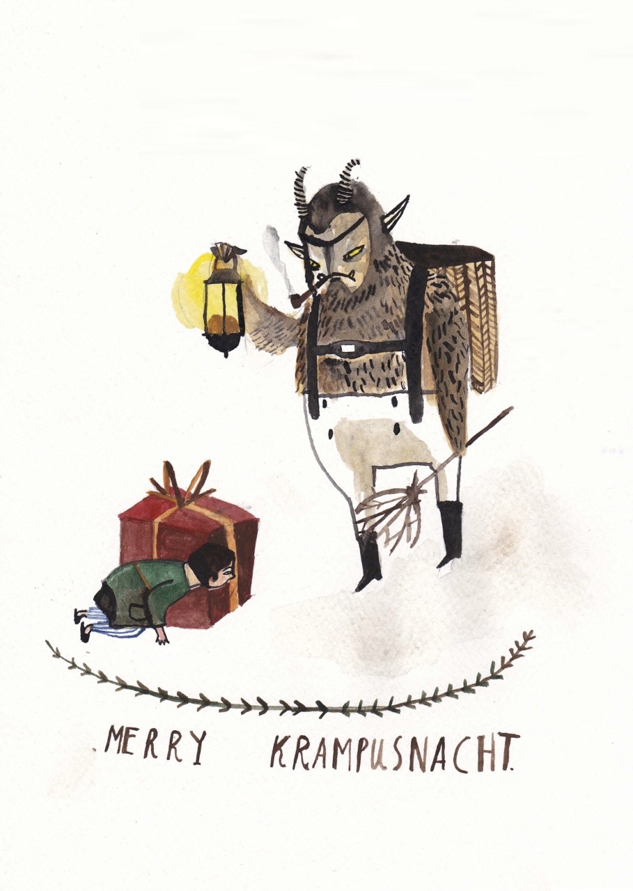 dickvincent:  A bit late on this one, Merry Krampusnacht