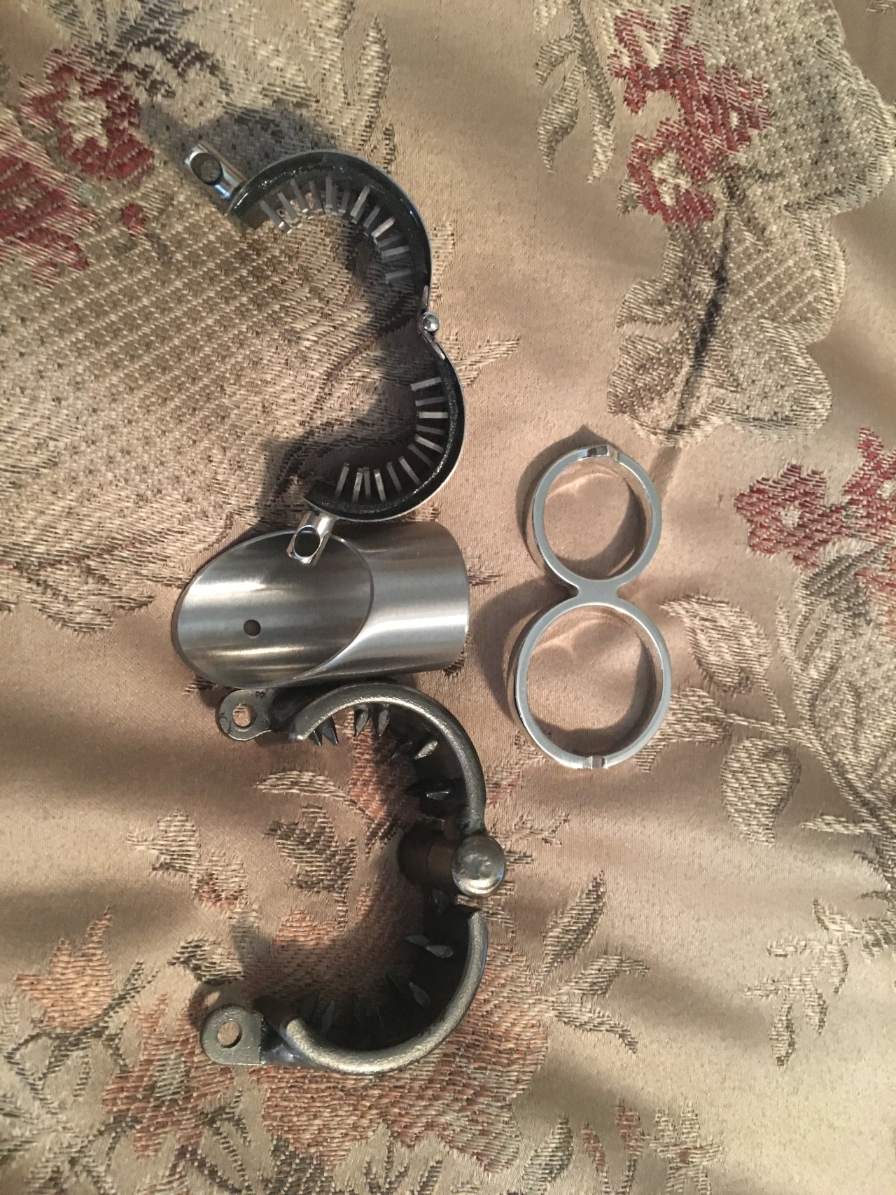 bitchdommecouple:  I thought I would share a little bit about our more devious toys.