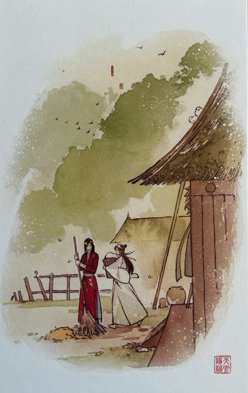 Cries Look At The Pictures I Got From The Tgcf Book 5 And 6 Package 
