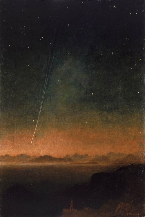 luz-sonriente:  Charles Piazzi Smyth - The Great Comet of 1843 