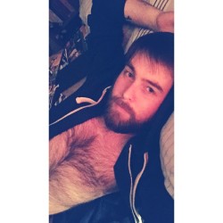 martyn-7:  Back to work tomorrow! Ugh. But at least I get to hang with awesome people, so its all good! Have a kinda slutty looking selfie, for no real reason at all. #selfie #martynreally #whatareyoudoing #slut #chesthair #dontcare #bear #beardedgay