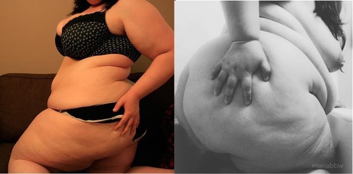 mariabbw:Ok, how crazy is this? 😱😍 And I thought I was so fat back then…