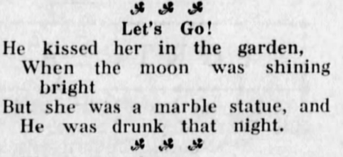 so-many-efforts:yesterdaysprint:Feather River Bulletin, Quincy, California, January 31, 1924This sou