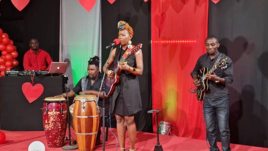 Afro-acoustic musician Nina Ogot