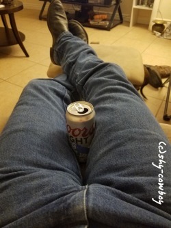 shy-cowboy:It been a rough day goodnight Y'all Boots and denim.