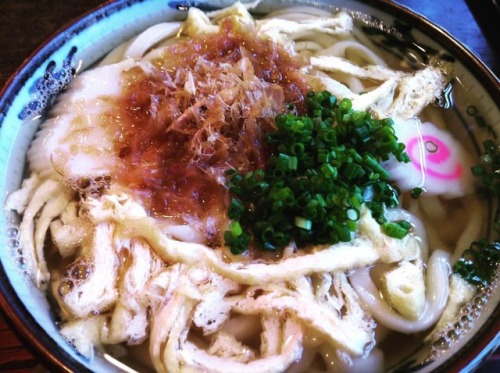きざみうどんσ(￣、￣=) さぬきうどん讃州（大磯） #うどん #noodles #美味しい