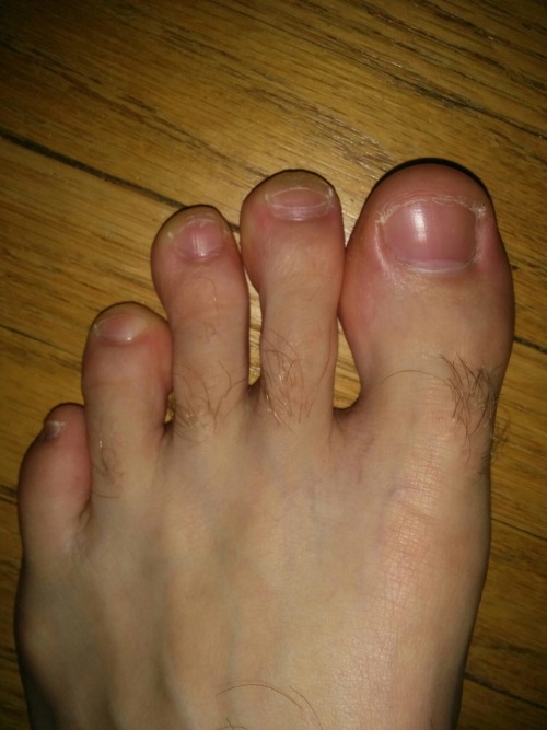 feettopslovers:  “Hey dude! I am a follower of your blog for a long time and it’s time now to show my feet. I have heard complements about my feet being sexy and neat but I want to know what you think, I took more than a couple of pics for your blog”