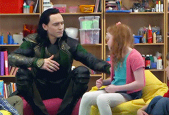 madisonyork:  Tom with kids &amp; Loki with kids 