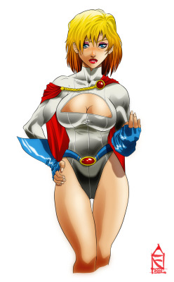 fantasy-scifi:  Power_Girl_fanart_02 by ZehB