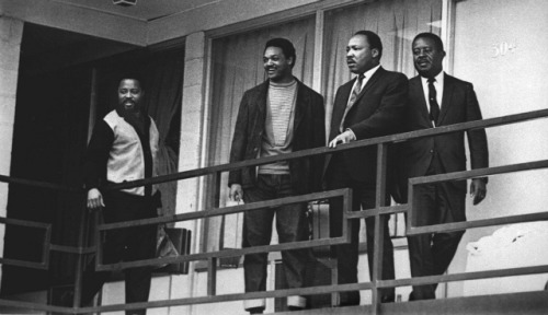 thedemsocialist:  On April 4, 1968 Martin Luther King Jr. was assassinated while standing with striking sanitation workers in Memphis. Today we remember his memory. RIP Martin Luther King Jr. 