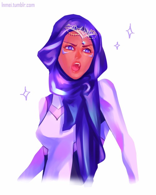 lnmei:Hear me out, guys: Allura of Altea, Hijabi QUEEN ✨