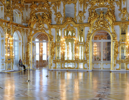 Екатерининский Дворец (Catherine Palace), Saint Petersburg, project by Francesco Bartolomeo Rastrell