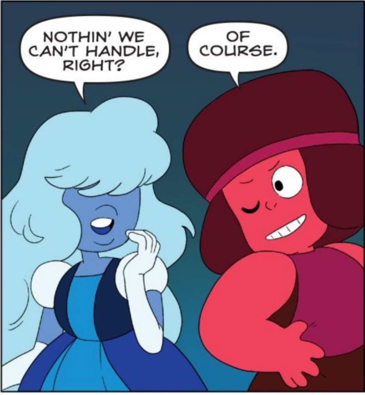 gamedot:  some loving rupphires from the latest su comic (which you can get digitally