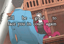 amirnizuno:endless list of otps → miles edgeworth and phoenix wright (ace attorney)↳ “a man appeared