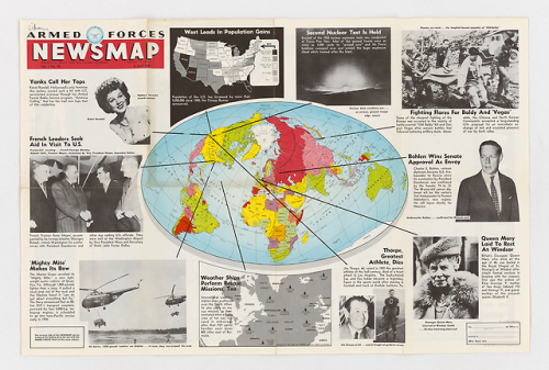 todaysdocument: Armed Forces Newsmap - Volume 1, Number 35, 4/6/1953 Series: Issues of the Korean Wa