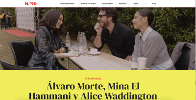 INTERVIEW WITH ALVARO MORTE, MINA EL-HAMMANI AND ALICE - “La Pesadilla” // “Stories to Keep you Awake” Amazon TV Show Sitges launch