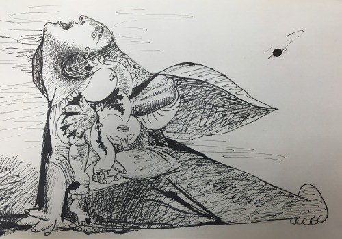WEIRD FORMAT WEDNESDAY: Pablo Picasso’s Guernica : the 42 preliminary studies on paper reproduced in