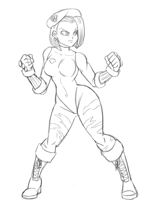 Porn Pics   Anonymous said: Can you draw android 18